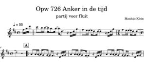 Opwekking 726 Anker in de tijd - tegenstem dwarsfluit