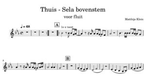 Sela - Thuis - bovenstem dwarsfluit