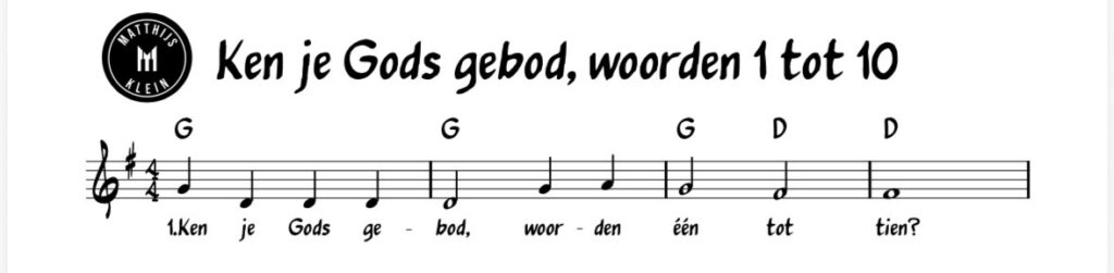 Ken je God's Gebod