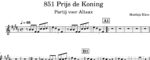 Opwekking 851 - Prijs de koning (Kings of kings)- tegenstem Eb