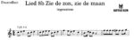 Zie de zon, tegenstem C-instrument