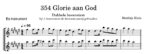 Opwekking 354 Glorie aan God - dubbele bovenstem Eb
